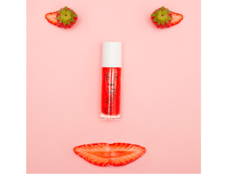 Brillant à lèvres enfant rolette fraise - NAILMATIC