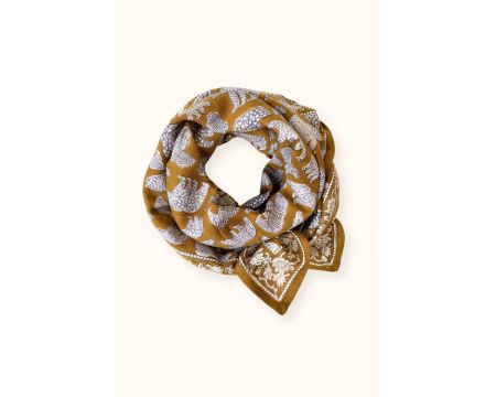 Big Foulard Latika Ours - Tapenade