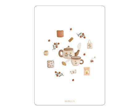 Carte - Mignonneries thé